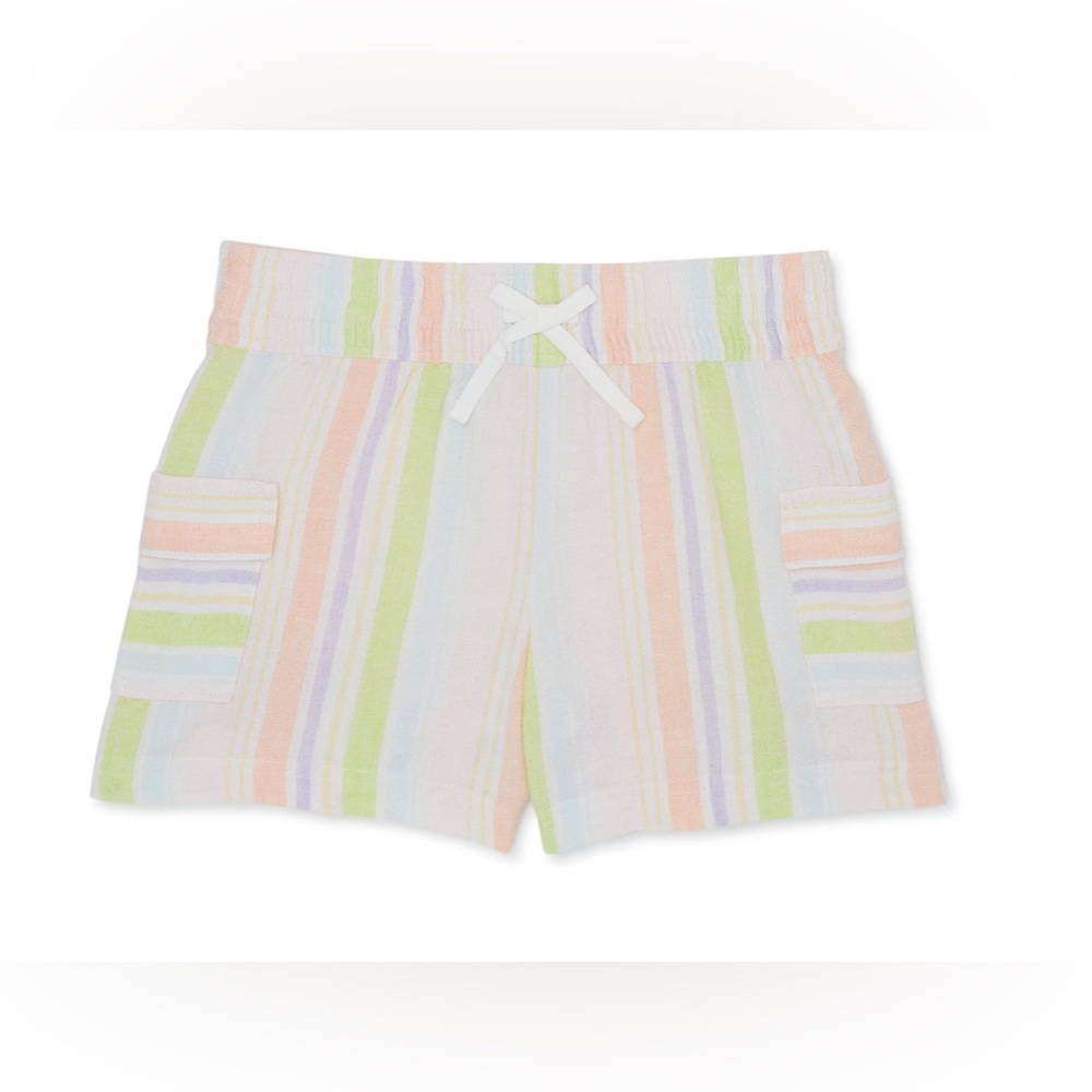 Wonder Nation Girls Pull-On Shorts